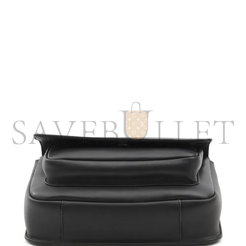 YSL SMALL LEATHER MESSENGER BAG 819627 (21*16*5cm)